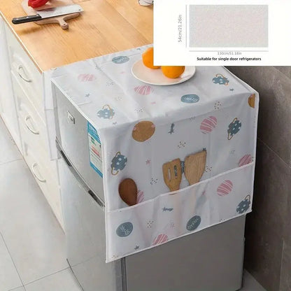 Stylish Refrigerator Dust Cover