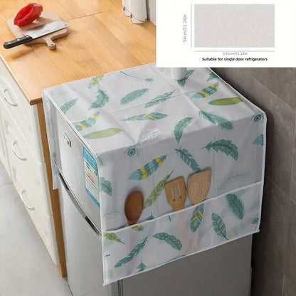 Stylish Refrigerator Dust Cover