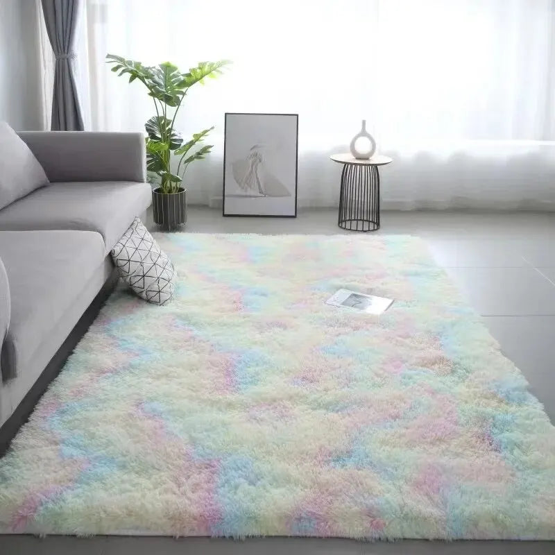 Soft & Stylish Tie-Dye Rug