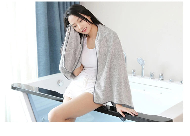 Thickened Microfiber Bath Towel