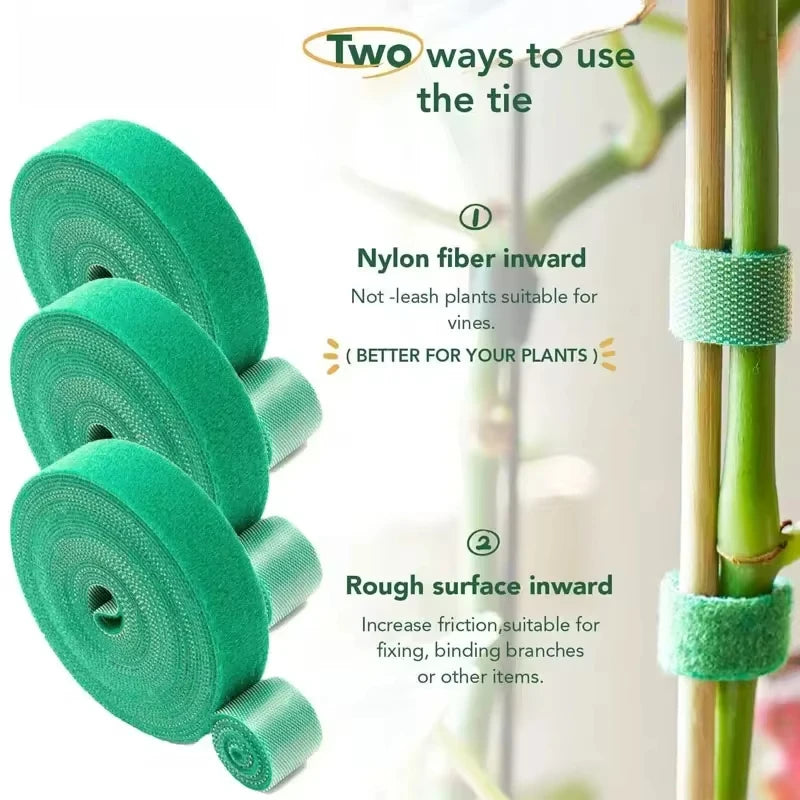 Reusable Plant Ties - 5M Green