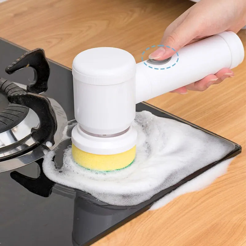 Electric Kitchen & Bathroom Scrubber