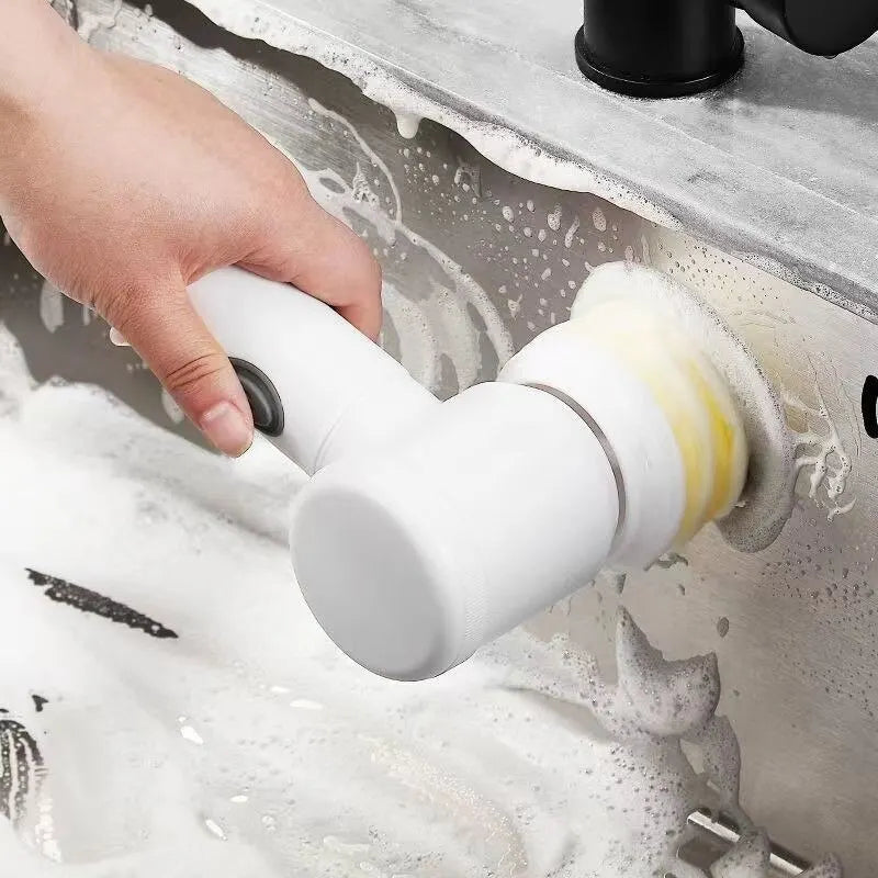 Electric Kitchen & Bathroom Scrubber